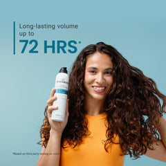 CURLSMITH Invincible Volume Mousse defines curls with noticeable fullness.