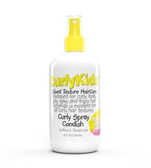 CurlyKids Curly Spray Condish botella de 8 oz para hidratación ligera