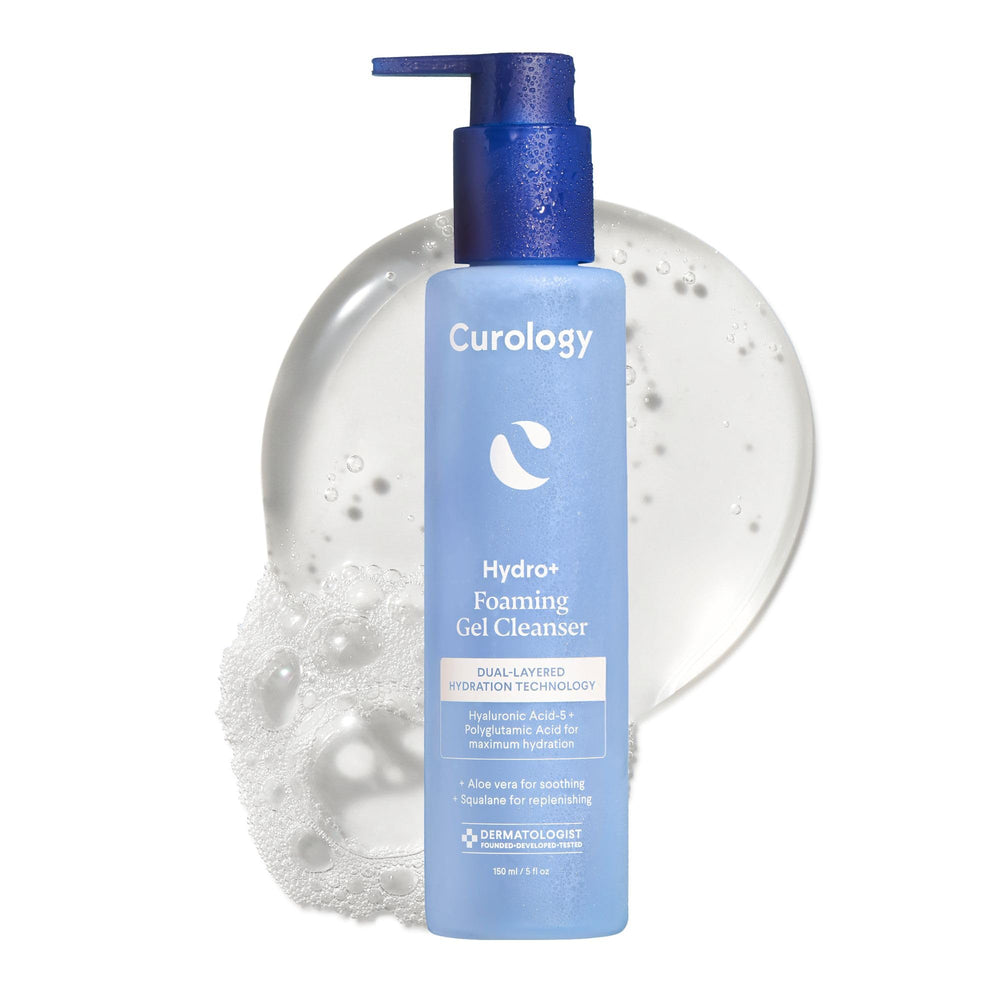 Curology Hydro+ gel espumoso limpia suavemente sin resecar la piel