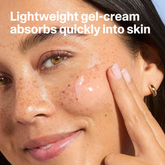 Curology Hydro+ Gel Cream, ingredientes con niacinamida: ayuda a suavizar y equilibrar la piel.