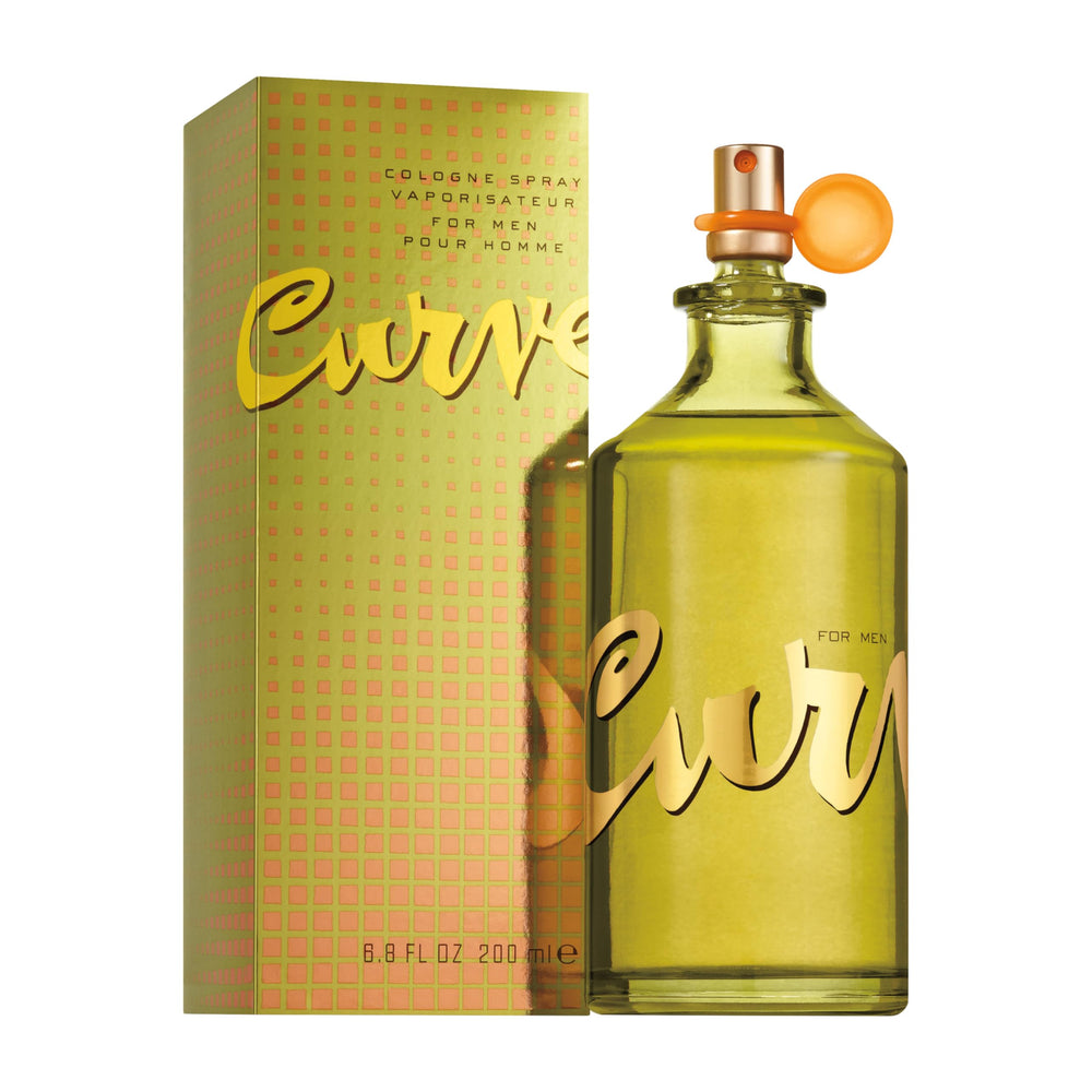 Curve Men’s Cologne bottle front view, ideal for everyday wear with a bold presence.
