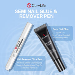 Curvlife bolígrafo removedor preciso para retirar adhesivos.