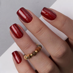 Curvlife uñas autoadhesivas frances con diseño, opción rápida para un estilo pulido