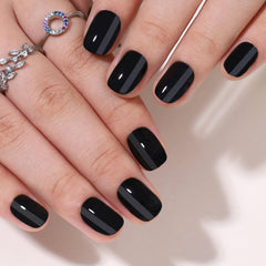 CurvLife uñas gel suave con ajuste natural para look de salón en casa.