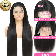 CUTE BEIN hd transparent 13x6 lace showing natural parting