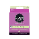 Cutex Care Swipe and Go Nail Polish Remover Pad on textured surface for quick removal.