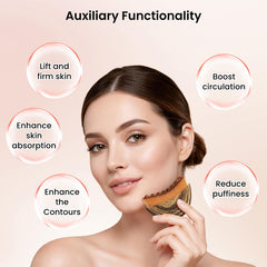 Cwfas cheek area massage demonstrating gentle definition without irritation