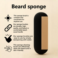 Cyberplex beard sponge close-up texture for quick cleanup