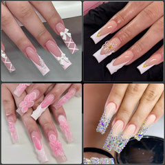 Cycullinyt soft gel material close-up highlighting flexible tips for natural-looking wear.