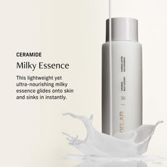 CYKLAR Ceramide Milky Essence pump offers quick, non-greasy moisture delivery