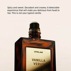 CYKLAR Vanilla Verve layering option for a bespoke fragrance.