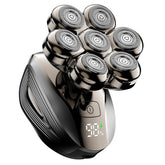 Cyruzi head shaver front view with ergonomic grip for daily grooming