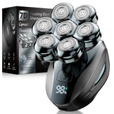 Cyruzi head shaver with magnetic removable head for quick cleaning and maintenance.