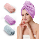 CZZXI: toallas de microfibra en morado, rosa y azul para secado rápido.