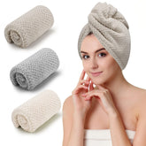 CZZXI: toalla de microfibra que seca rápido y reduce el encrespamiento del cabello.