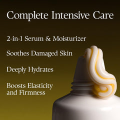 Cream jar close-up highlighting luxurious, weightless hydration