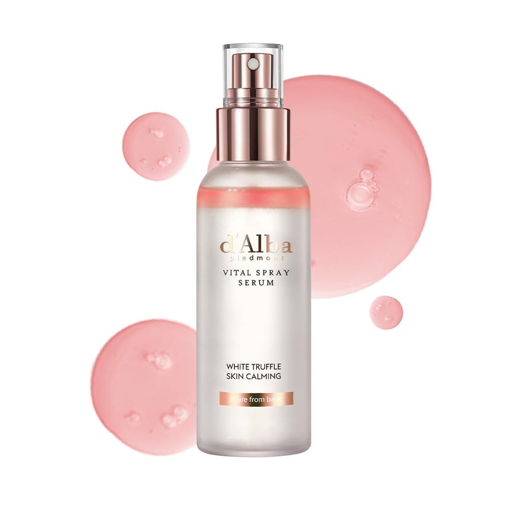 d'alba Piedmont Vital Spray Botella: hidratación suave para piel sensible.