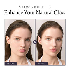 d'alba Piedmont Waterfull Tone-Up serum on face delivers a smooth, seamless finish.
