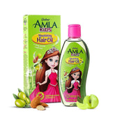 Dabur Amla Niños: bote de aceite para nutrición suave del cabello.