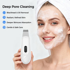 DABZAL Skin Scrubber handheld for easy at-home facial cleansing.