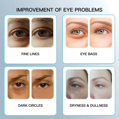 DACYMUN under-eye application glide demonstrating even coverage and ease of use.