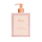 DAE Desert Detox clarifying shampoo bottle demonstrates a refreshing cleanse for oily scalps.