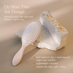 DAE vegan detangle brush scalp massage bristles aid relaxation