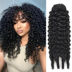 Daikemei Burmese curly bundles 16-inch texture for natural volume.