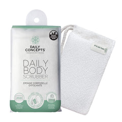 Daily Concepts exfoliante corporal ventosa incluida para colgar y secar fácilmente