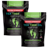 Daily Remedy Tea Tree Foot Soak bottle ready for a soothing spa moment
