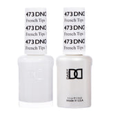 DAISY DND esmalte gel blanco francés 473 para uñas limpias y brillantes