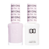 DAISY DND gel para uñas, tono rosa suave 601, cobertura duradera.