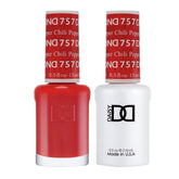 DAISY DND gel uñas Chile 757, color intenso para manicura duradera.