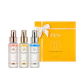 d'alba White Truffle Spray Serum bottle close-up for daily hydration boost.
