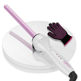 DAN Technology curling iron half-inch barrel for tight, long-lasting curls with adjustable heat.