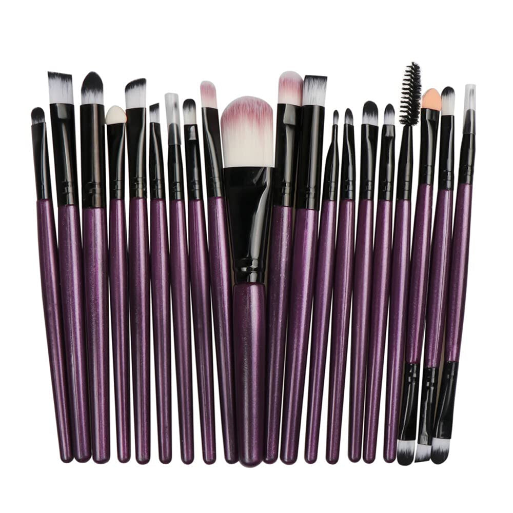 Dancecola 20-piece makeup brush collection for complete daily looks