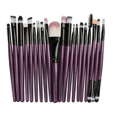 Dancecola 20-piece makeup brush collection for complete daily looks