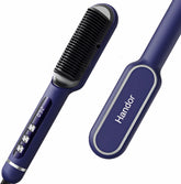 Danett Upgraded Ionic Hair Straightener Brush front view for quick at-home styling