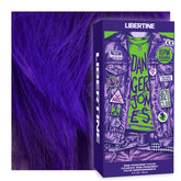 Danger Jones Libertine Violet color swatch showing vibrant pigment for bold looks