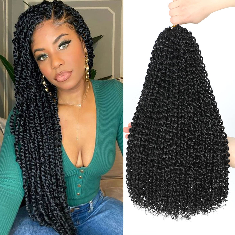 Dansama Passion Twist 18in front view shows soft, lightweight texture for all-day wear