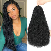 Dansama Passion Twist 18in front view shows soft, lightweight texture for all-day wear