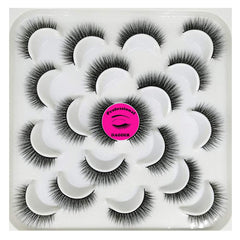 DAODER false eyelashes natural look 10mm for daily wear