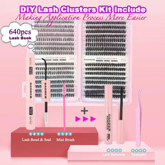 DAODER lash bond 10ml for secure, quick at-home application