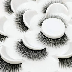 DAODER soft cotton band lashes comfortable wear all day