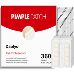 Parche hidrocoloide Daolyo cubre granos con adherencia discreta para uso diario.