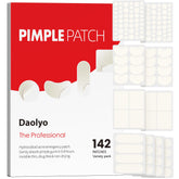 Daolyo large round 8mm patch on skin absorbs gunk and protects blemish.