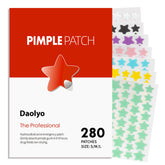 Daolyo star patches pack 280 counts for versatile blemish coverage