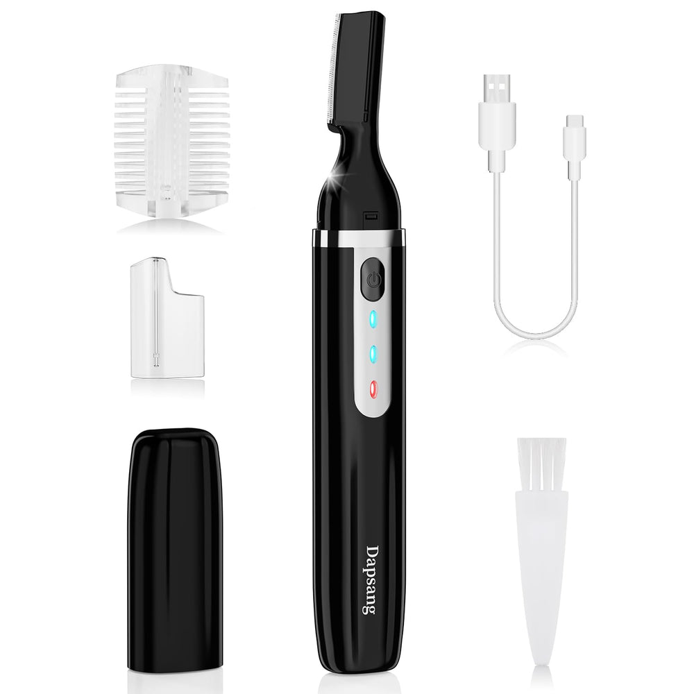 Dapsang Eyebrow Trimmer with LED light for precise, painless grooming