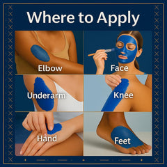 Dar Marwa Nila polvo uso facial para brillo natural