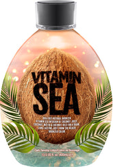 DARK TANS EXCLUSIVE Vitamin Sea Bronceador, botella para un bronceado natural y uniforme.